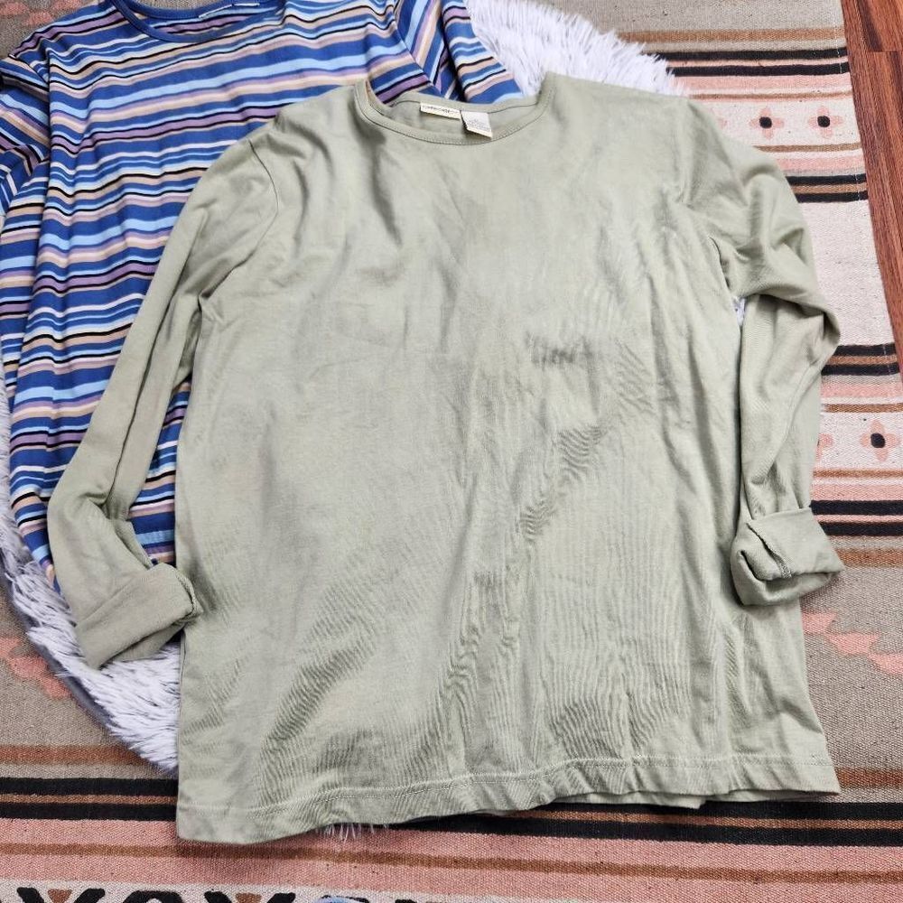 Long Sleeve Basic Tee Bundle Vintage Cherokee Sag… - image 3